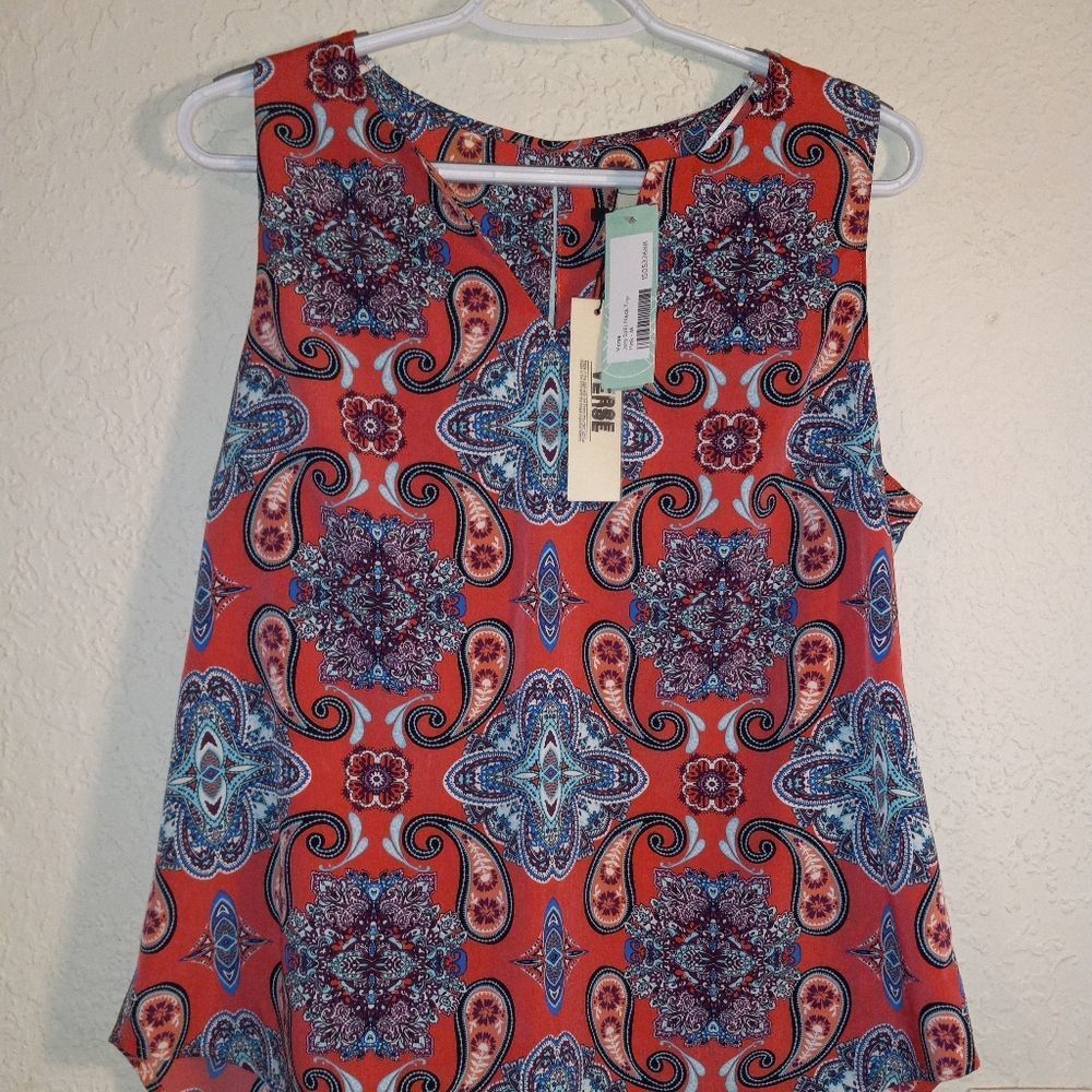 NWT Stitch Fix Verse Boho Sleeveless Blouse